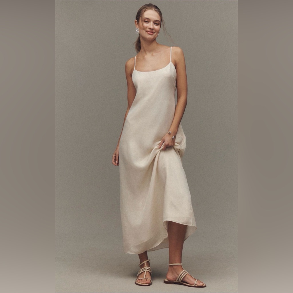 Cami Nyc Luz Silk Blend Metallic Dress